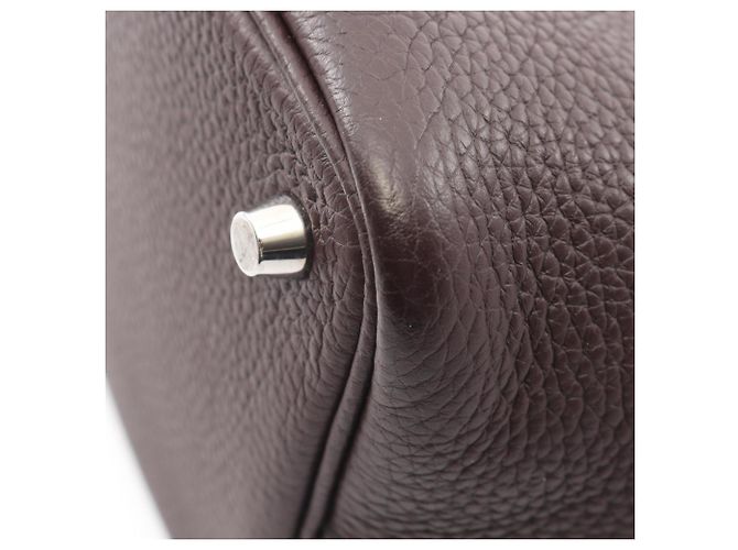 Hermès Picotin Lock PM Handtasche Braun - Ansicht 6