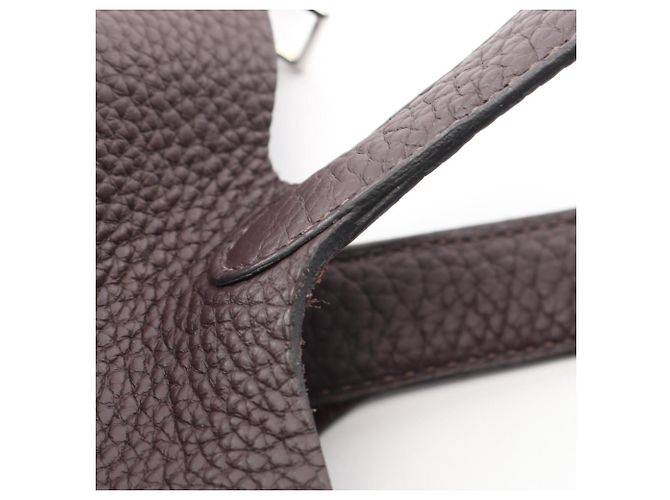 Hermès Picotin Lock PM Handtasche Braun - Ansicht 7