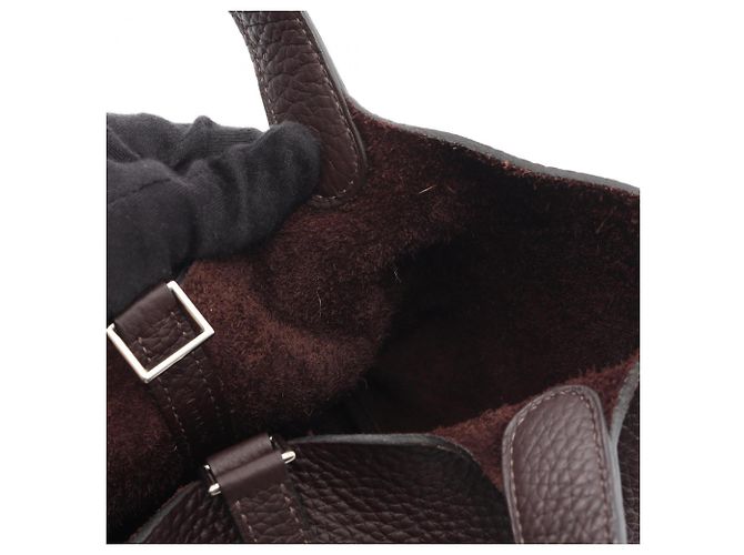 Hermès Picotin Lock PM Handtasche Braun - Ansicht 8