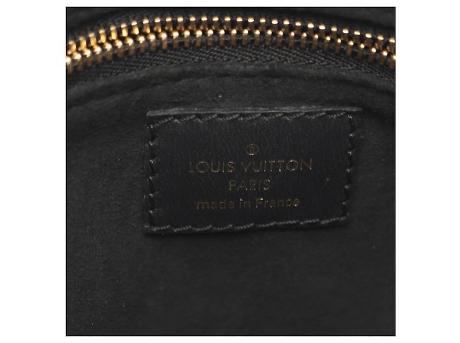 Borsa Petite Malle Souple Louis Vuitton Marrone Nero Monogramma - vista 4
