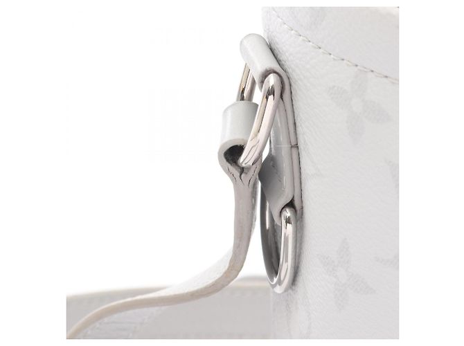 Borsa Nano Chalk Louis Vuitton Marrone Bianco - vista 12