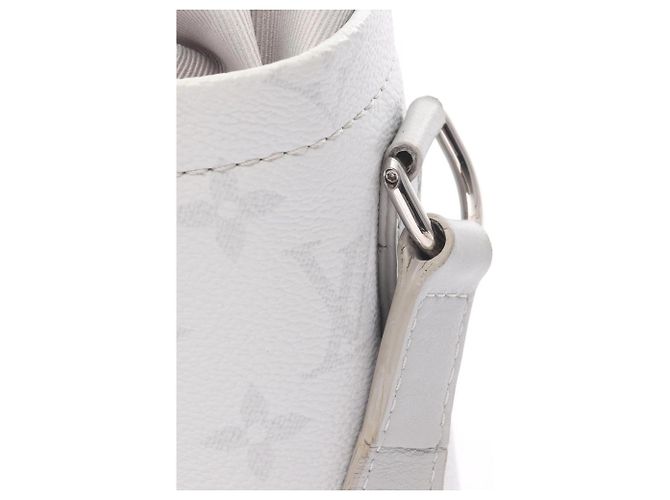 Borsa Nano Chalk Louis Vuitton Marrone Bianco - vista 13