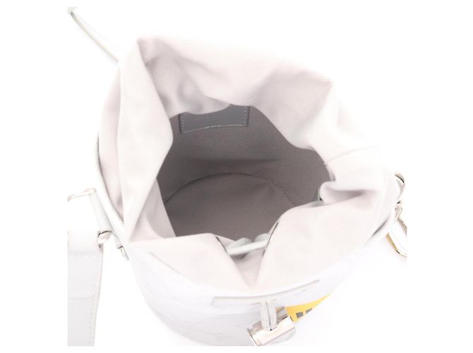 Borsa Nano Chalk Louis Vuitton Marrone Bianco - vista 3