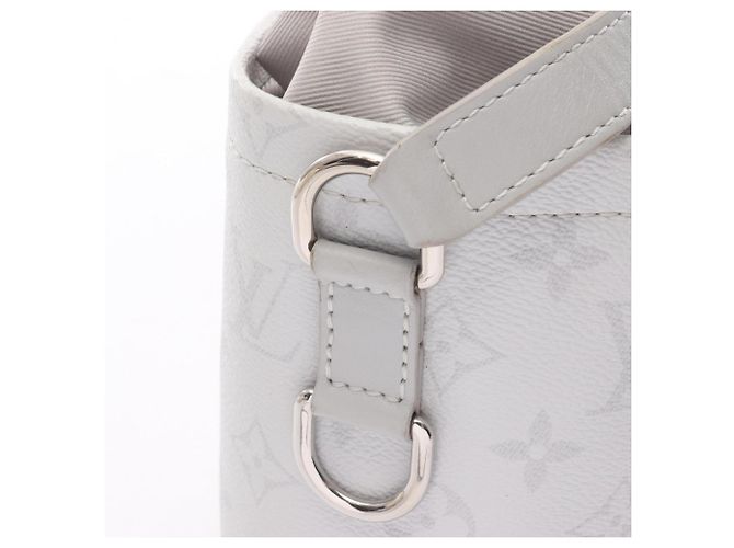Borsa Nano Chalk Louis Vuitton Marrone Bianco - vista 8