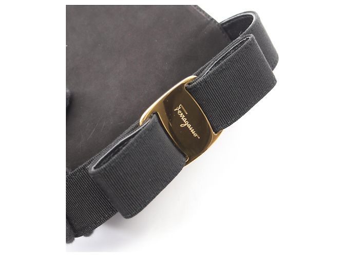 Borsa 2 in 1 Vara Ribbon di Salvatore Ferragamo Nero - vista 10