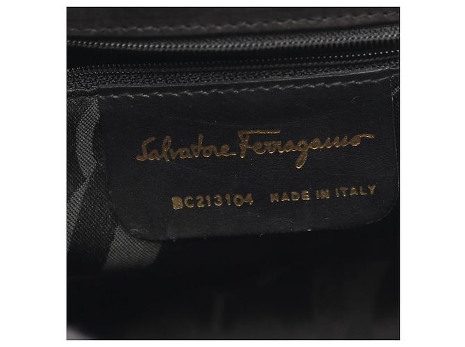 Borsa 2 in 1 Vara Ribbon di Salvatore Ferragamo Nero - vista 4