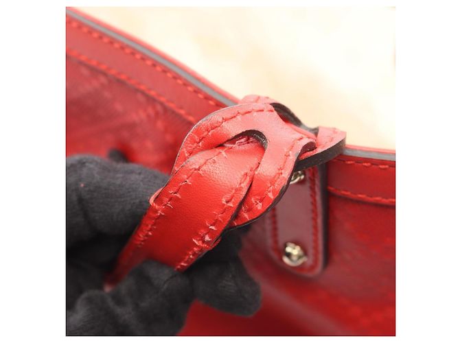 Borsa Tote Diamante Gucci Rosso - vista 8