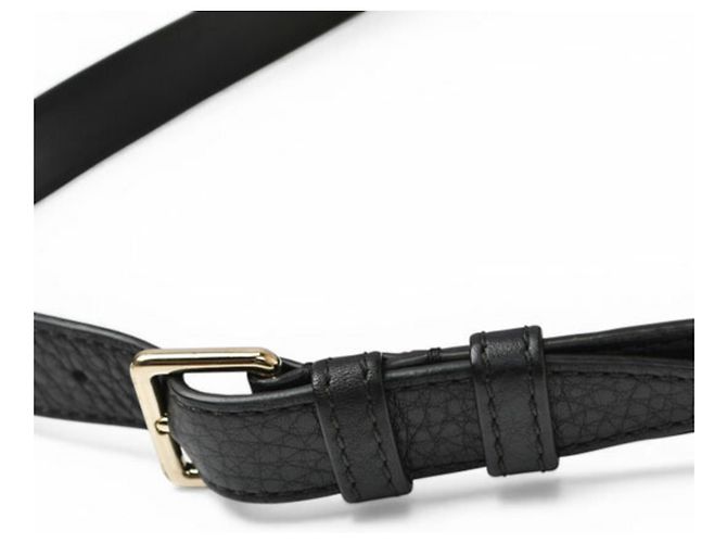 Borsa a tracolla in pelle nera Valentino Nero - vista 9