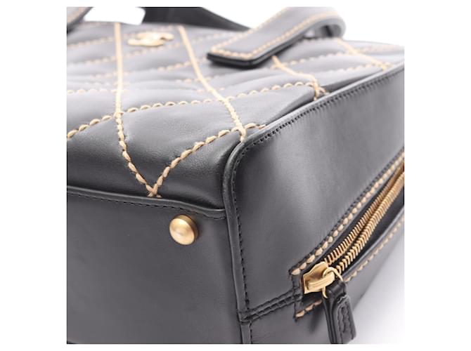 Borsa Chanel Wild Stitch Nero - vista 10