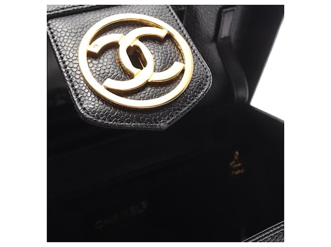 Borsa 2 in 1 Chanel Coco Mark Nero - vista 9