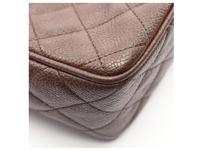 Bolso marrón matelassé de Chanel Castaño - vista 7
