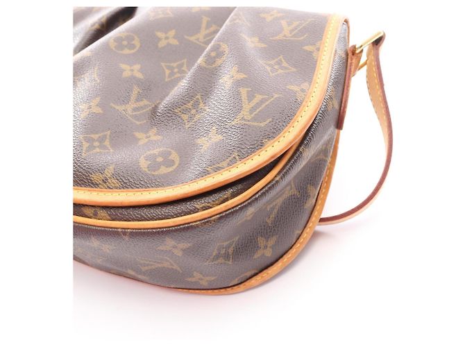 Borsa a Spalla Menilmontant PM Louis Vuitton Marrone Monogramma - vista 7