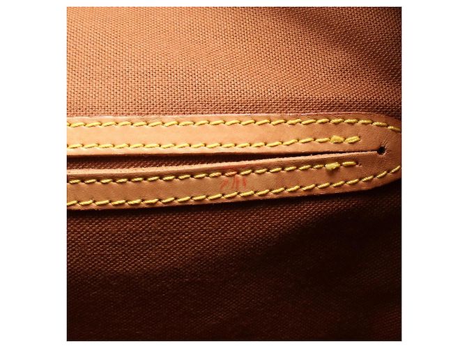 Zaino/borsa Montsouris MM Louis Vuitton Marrone Monogramma - vista 6