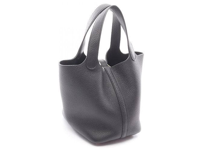 Hermès Picotin Lock PM Handtasche Schwarz - Ansicht 2