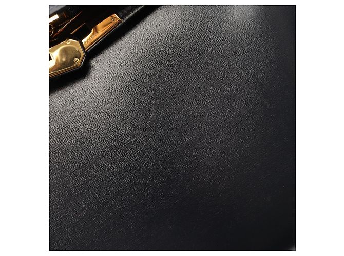Borsa Hermès Kelly 28 Blu Blu navy - vista 10