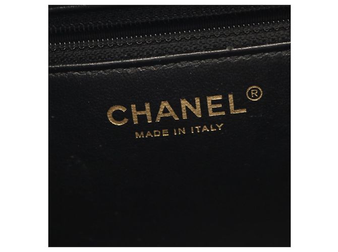 Vanity Borsa a Spalla Chanel CC Filigrana Matelassé 2 Vie Nero - vista 5