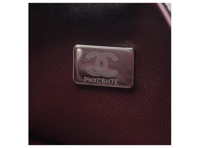 Borsa a Spalla Chanel Matelassé Double Flap Nero - vista 5