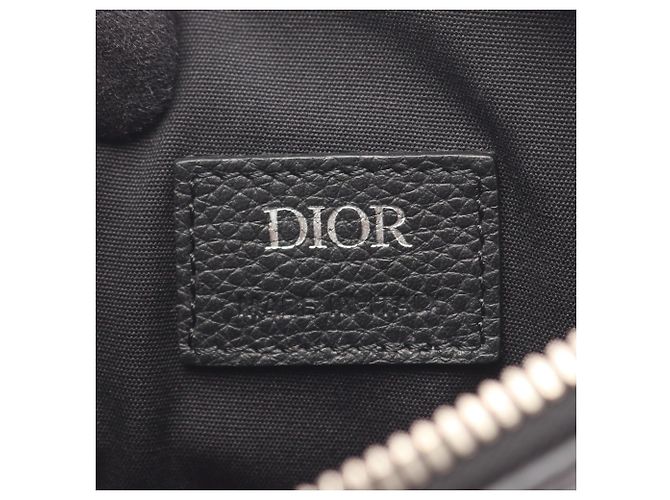 Borsa Saddle Christian Dior Nero - vista 4
