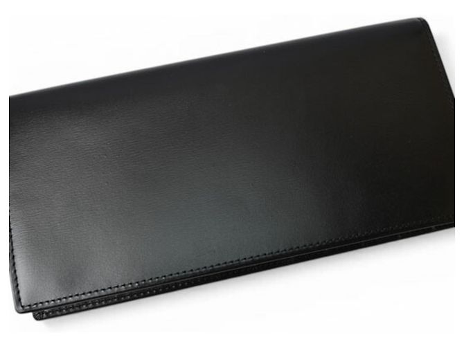 Cartera larga de cuero Cartier Pasha Negro - vista 10