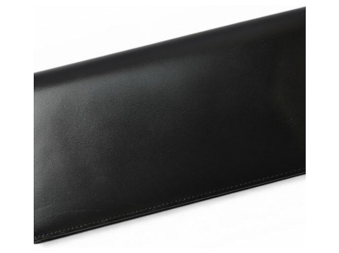 Cartera larga de cuero Cartier Pasha Negro - vista 3