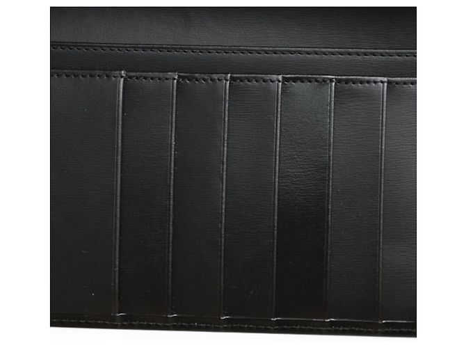 Cartera larga de cuero Cartier Pasha Negro - vista 8