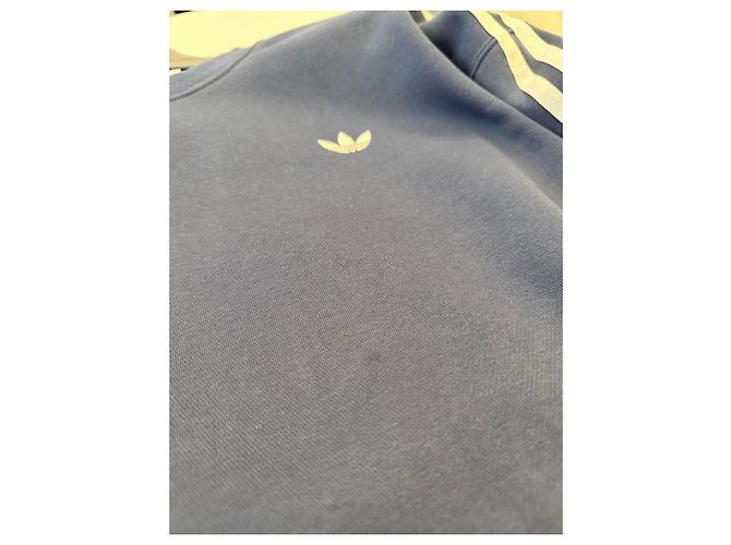 Adidas Sporty&Rich Sweatshirt Dunkelblau Marineblau - Ansicht 6