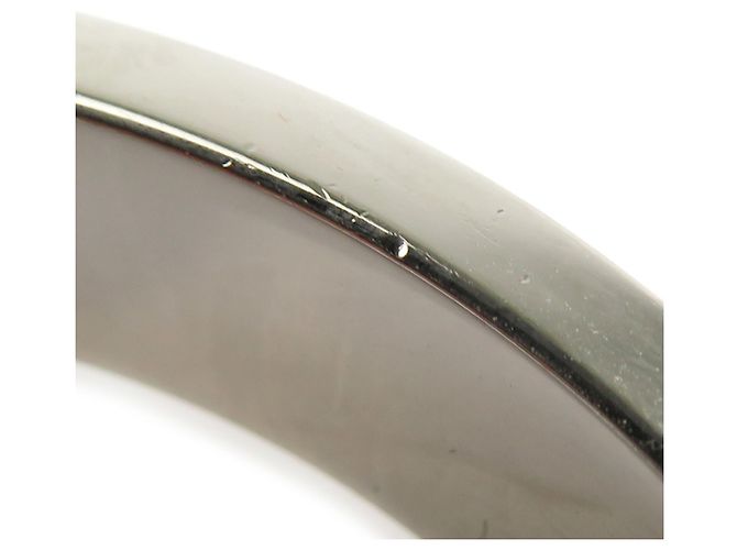 Hermès Pulsera Bangle Mini Click Chaine d'Ancre HERMES Plata Azul Dorado - vista 6