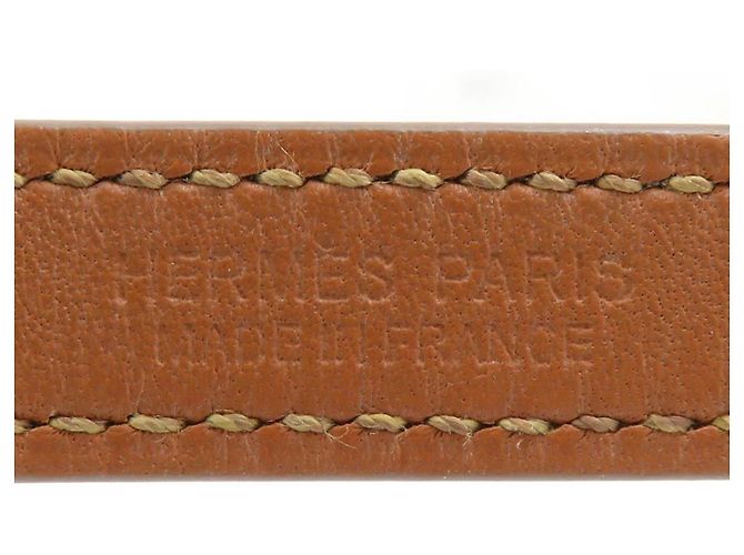 Bracciale Charm Double Tour Rivale Hermès D'oro Crudo - vista 11