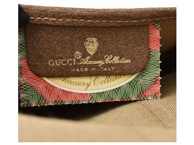 Pochette Gucci GG Plus Marrón Castaño - vista 8