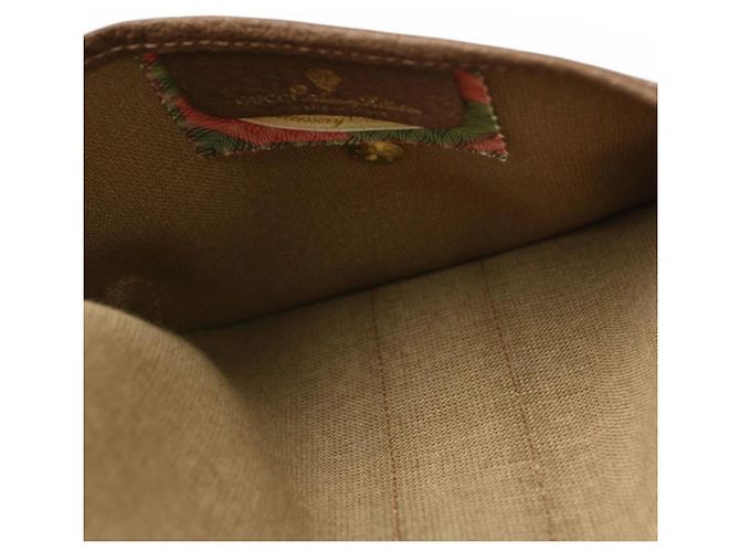 Pochette Gucci GG Plus Marrón Castaño - vista 9