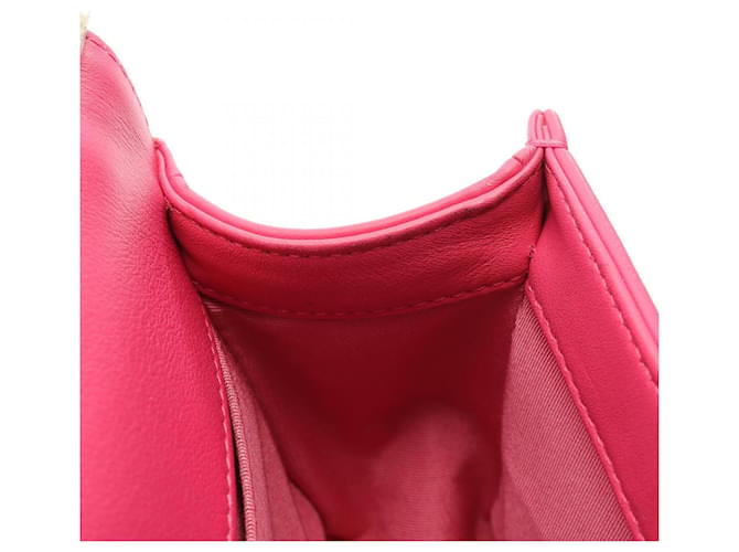 Borsa a Spalla Chanel Boy Small Rosa - vista 10