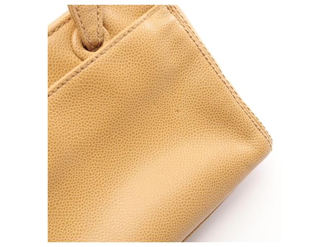 Mini borsa a mano Chanel Coco Mark Beige - vista 11