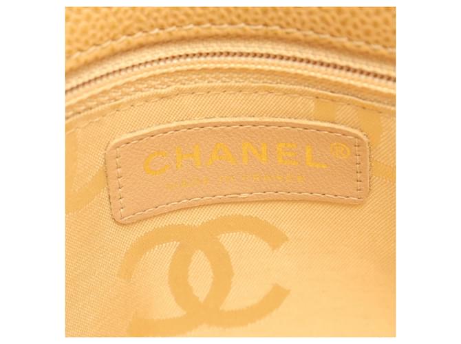 Mini borsa a mano Chanel Coco Mark Beige - vista 4