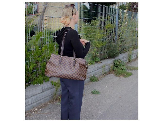 Chelsea Damier Louis Vuitton Rosso D'oro - vista 2