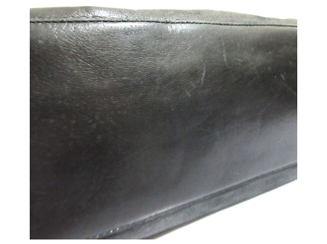 Borsa tote in pelle nappa Prada Nero - vista 18