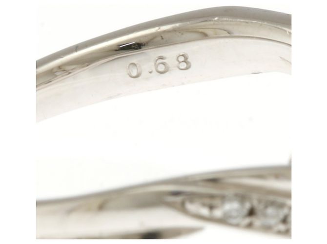 Autre Marque 18K Weißgold Diamantring Silber - Ansicht 8