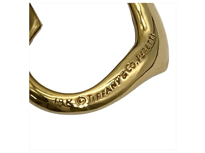 Collana Open Heart in Oro Giallo 18K di Tiffany & Co. - vista 4