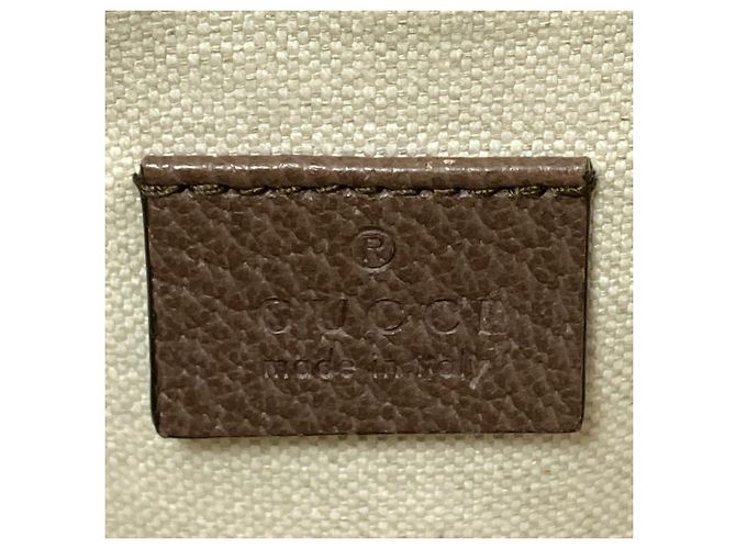 Borsa Messenger Mini Ophidia di Gucci Beige - vista 10