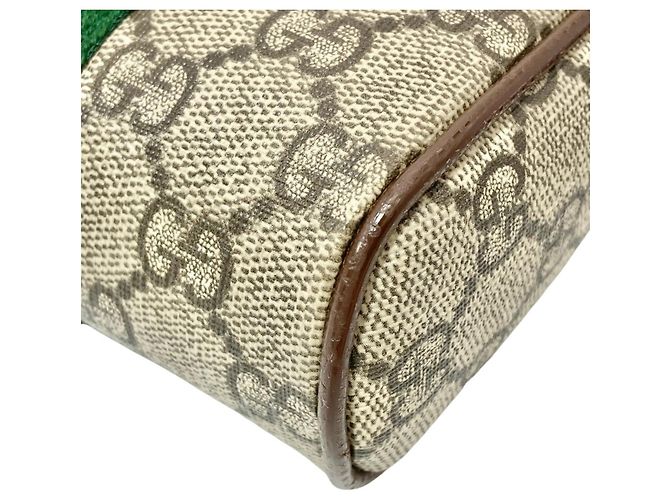 Borsa Messenger Mini Ophidia di Gucci Beige - vista 9