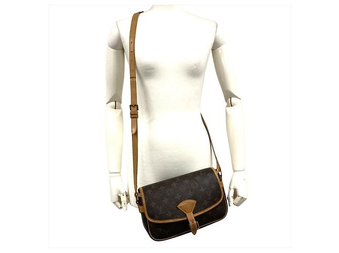 Borsa a Spalla Sologne Louis Vuitton Marrone - vista 11