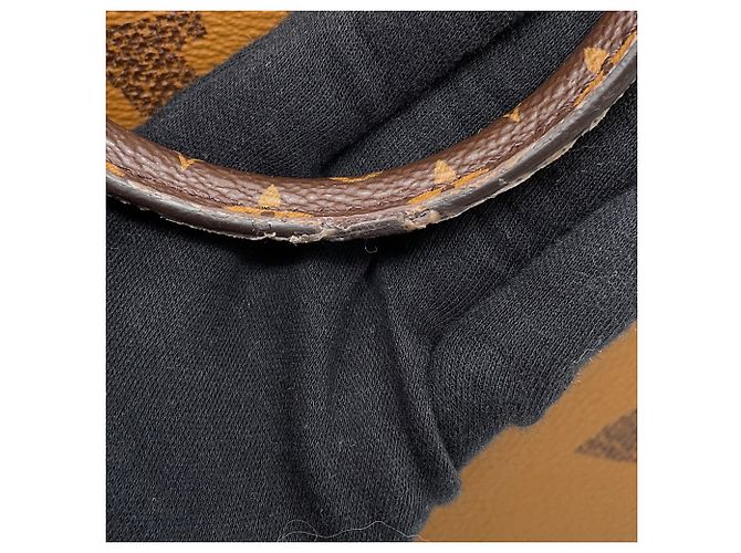 Borsa Tote OnTheGo GM Monogram Reverse Gigante Louis Vuitton Rosso - vista 11