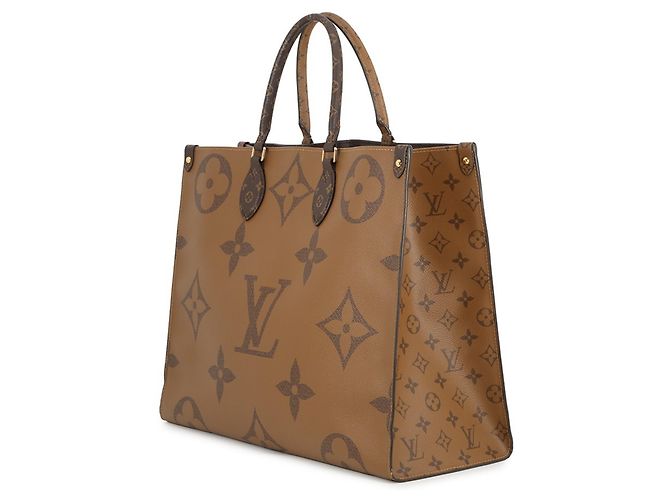 Borsa Tote OnTheGo GM Monogram Reverse Gigante Louis Vuitton Rosso - vista 2
