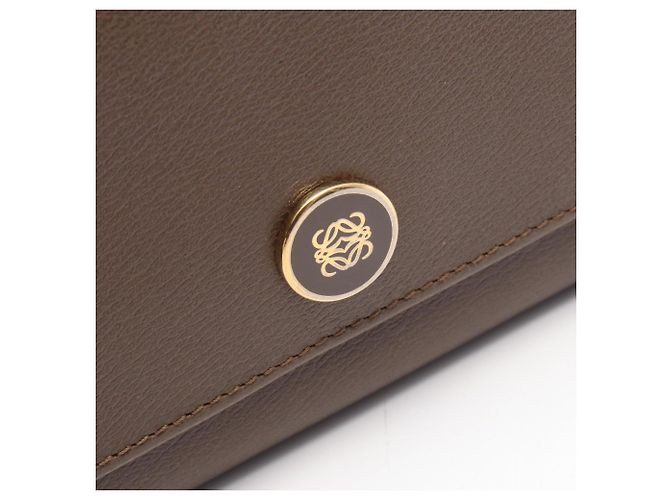 Loewe Anagram Bifold Langbörse Braun - Ansicht 5