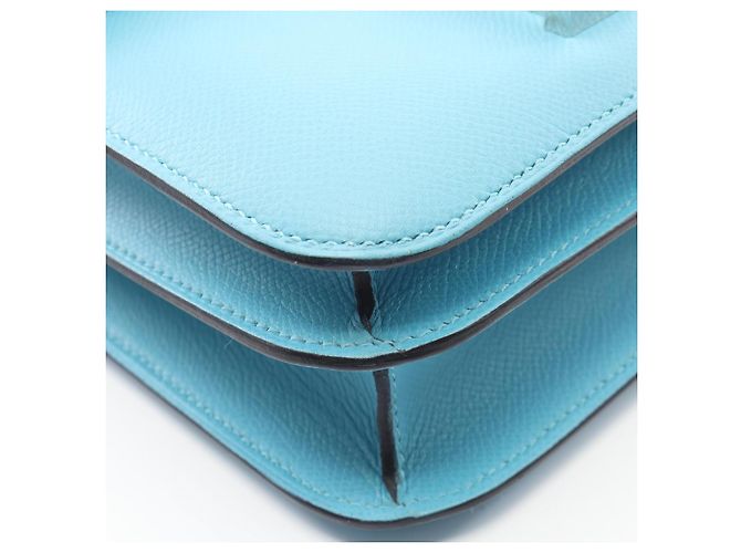 Borsa a Spalla Constance 3 24 di Hermès Blu - vista 9