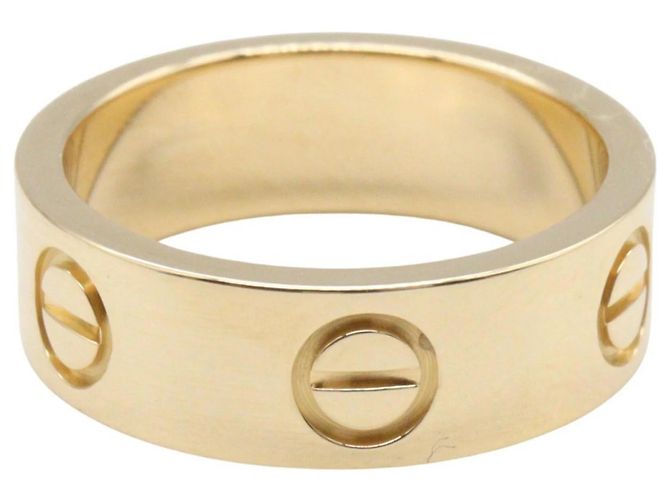 Anello Cartier Love in oro giallo 18K D'oro - vista 2