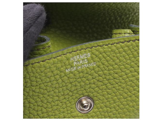 Hermès Hermes Le Vingt-Quatre Monedero Verde - vista 4