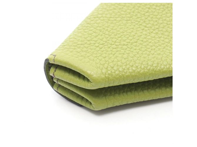 Hermès Hermes Le Vingt-Quatre Monedero Verde - vista 6