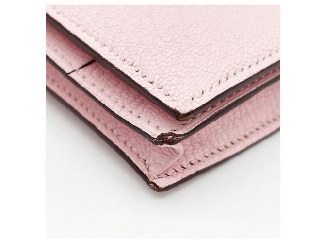 Cartera Larga Soufflé Bearn de Hermès en Rosa Sakura - vista 4
