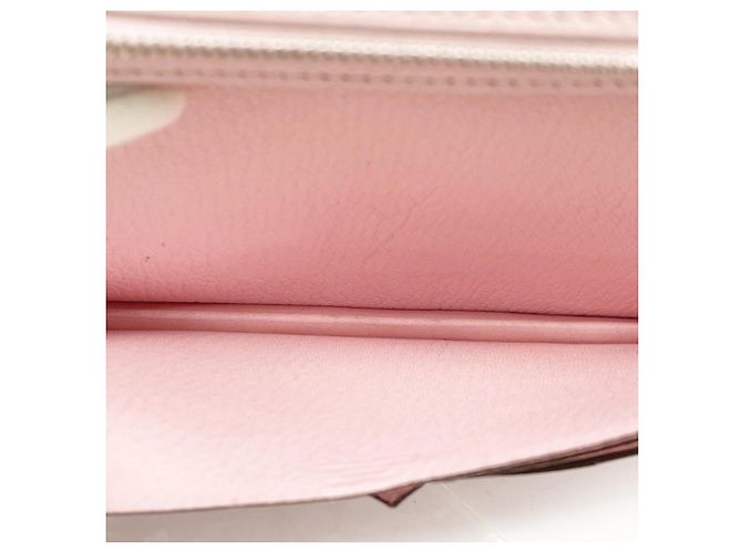 Cartera Larga Soufflé Bearn de Hermès en Rosa Sakura - vista 7