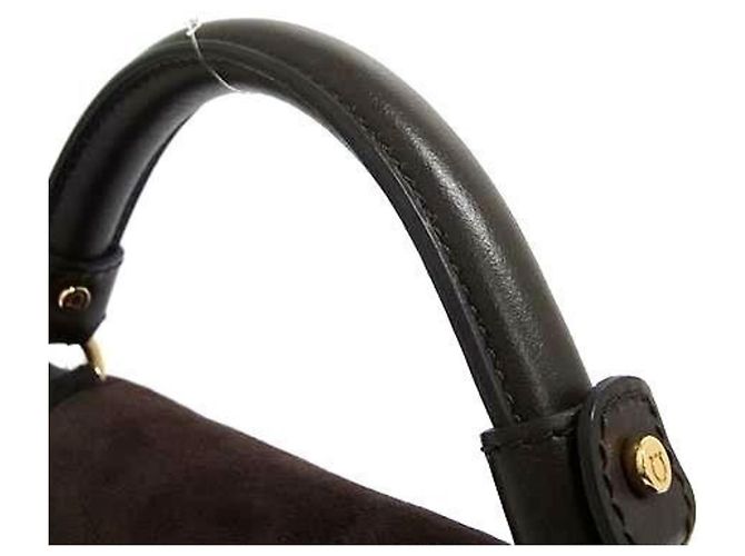 Borsa Gancini Salvatore Ferragamo Marrone - vista 2